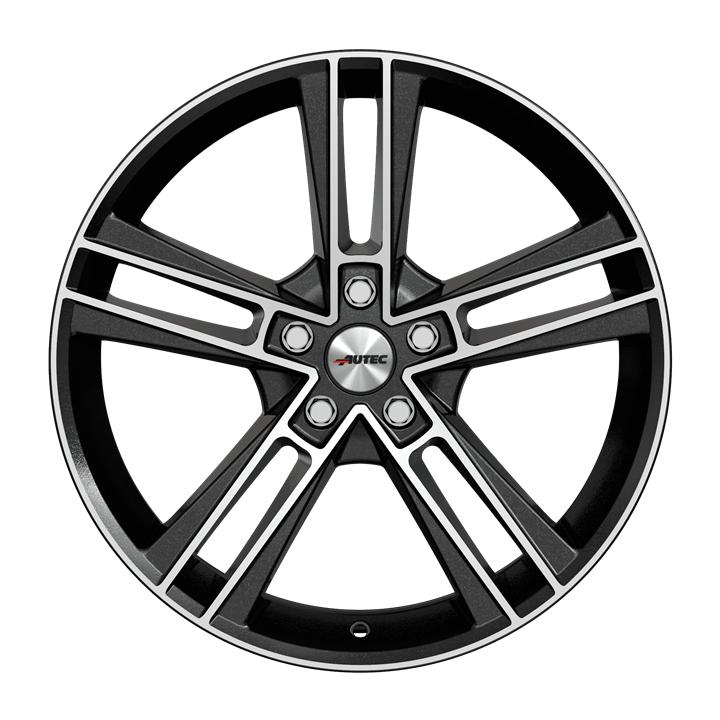 Rias black metallic polished