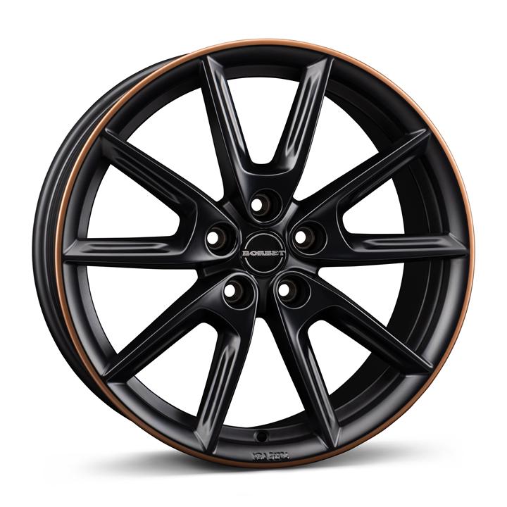 LX19 black matt rim copper