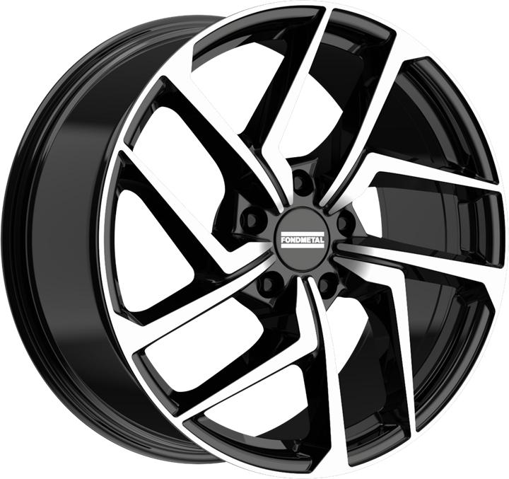 TAARA GLOSSY BLACK MACHINED