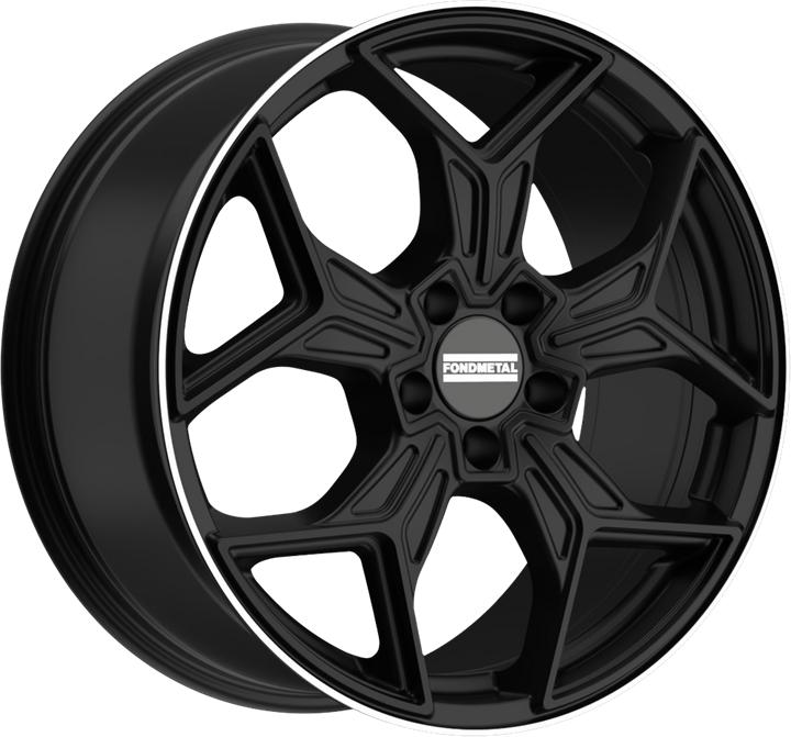 TARANIS MATT BLACK MACHINED LIP