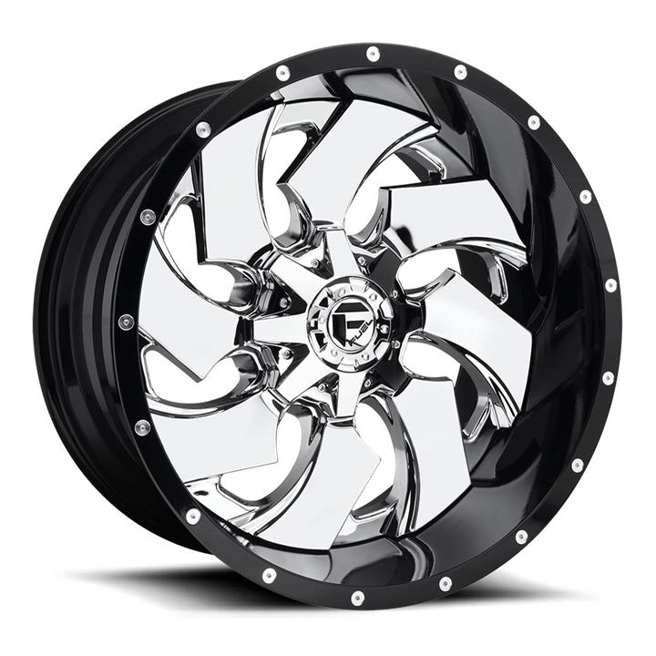 D240 CLEAVER CHROME PLATED GLOSS BLACK LIP