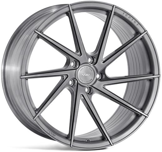 FFR1D Full Brushed Carbon Titanium