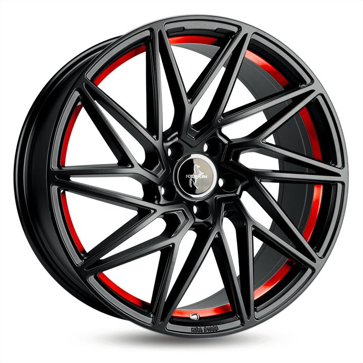 KT21 ELEGANT MATT BLACK RED INSIDE