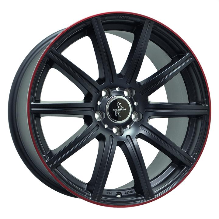 KT24C THUNDER MATT BLACK LIP RED