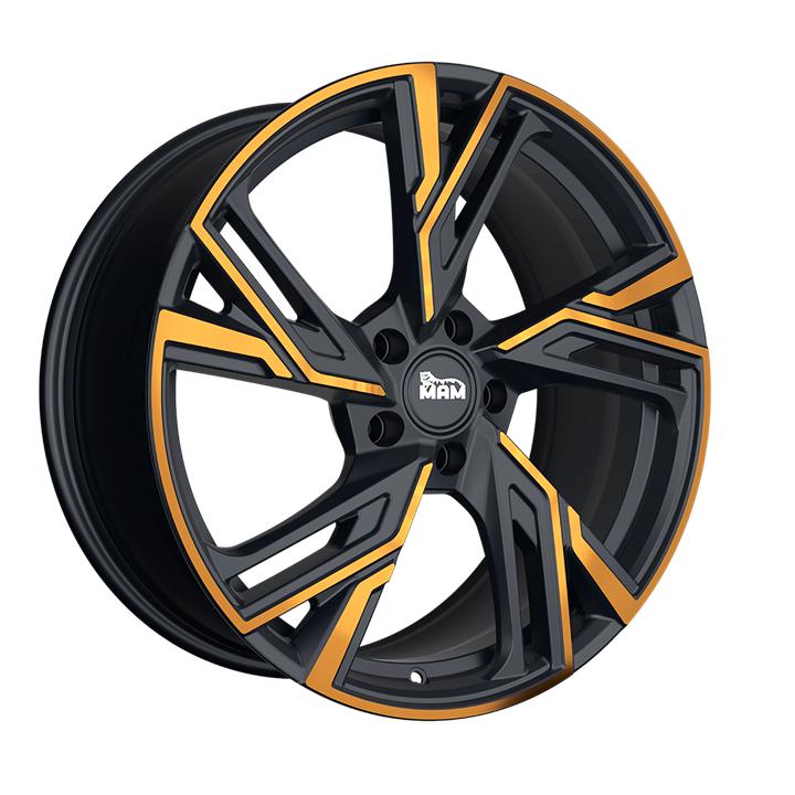 KT19 ANGEL MATT BLACK FRONT COPPER