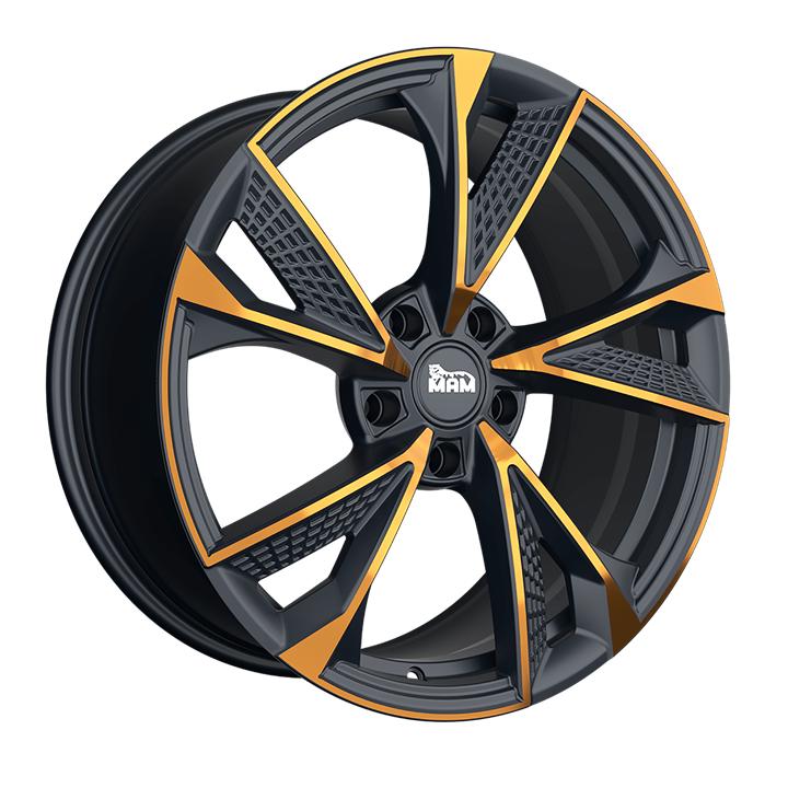 KT21 ELEGANT MATT BLACK FRONT COPPER