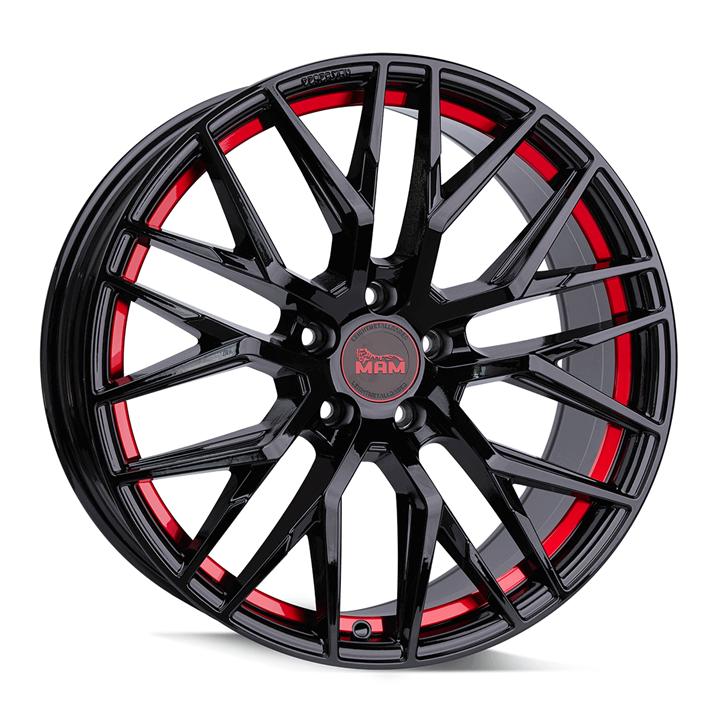 KT22 RETRO BLACK PAINTED RED INSIDE