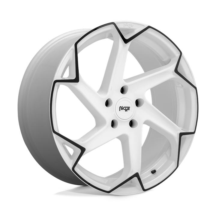 M257 FLASH GLOSS WHITE WITH BLACK
