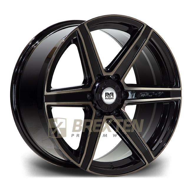 RX800 Black Polished Dark Tint