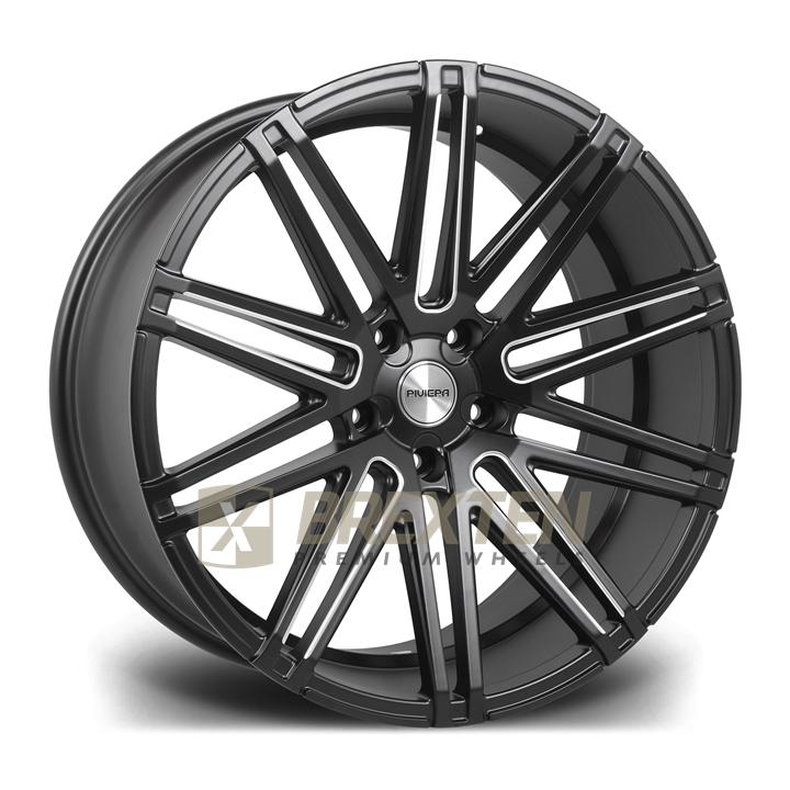 RV120 MATT BLACK MILLED