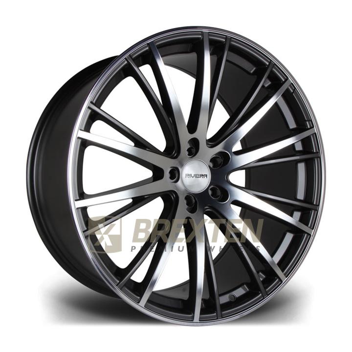 RV128 MATT BLACK POLISHED LIP