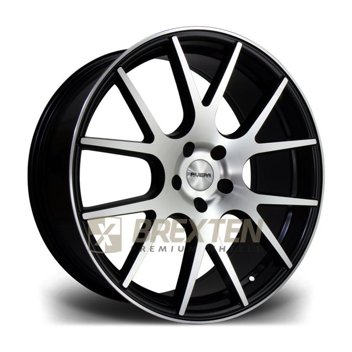 RV185 MATT BLACK POLISHED