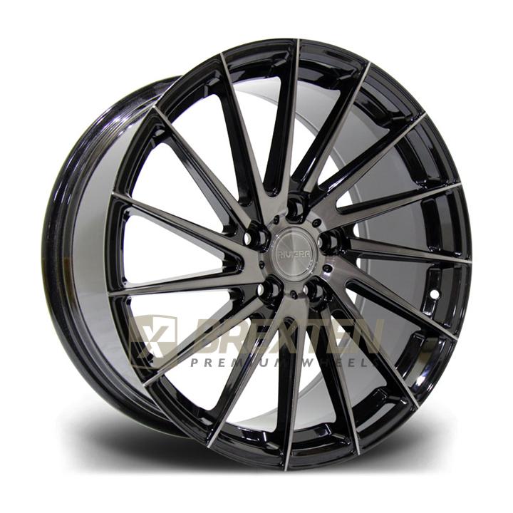 RV199 Black Polished Dark Tint