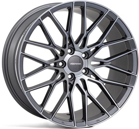 V-FS34 Gloss Gunmetal Machined